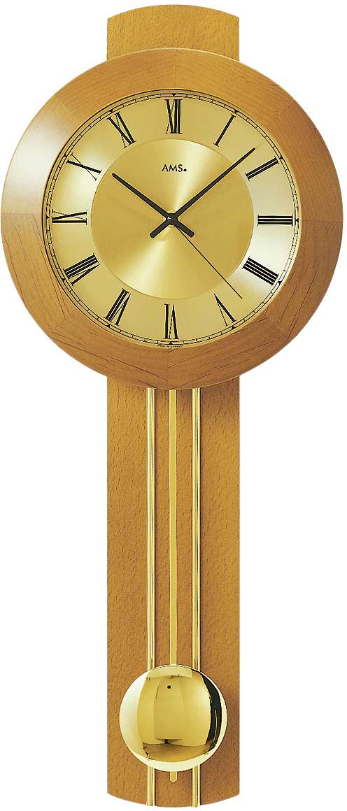 Pendeluhr 60 x 25 x 10 cm - AMS Modell: 5132/9