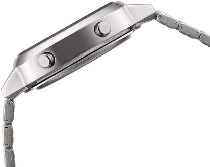 Casio Collection LA670WEA-8AEF Uhr • Edelstahlarmband • Digital