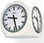 Peweta Wanduhr 50x50x50 cm Metall • Funkgesteuert • Made in Germany