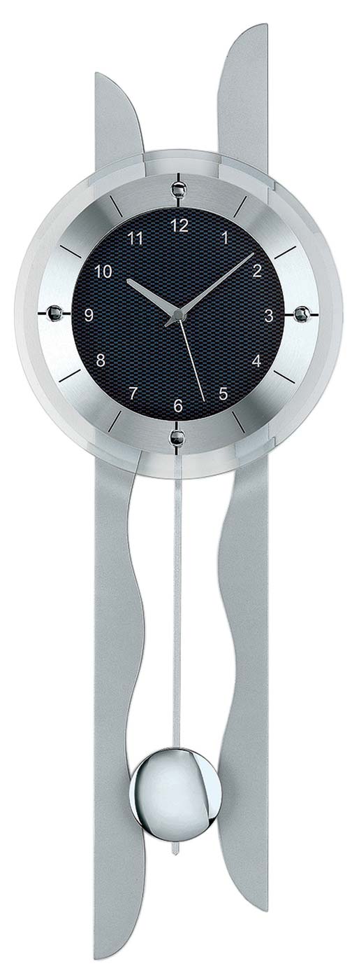 Funkpendeluhr 24 x 70 x 7 cm - AMS Modell: 5243