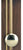 AMS Wanduhr 62x22x8 cm Messing • Funkgesteuert • Mit Pendel