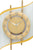 Funkwanduhr modern geschwungenes Mineralglas - AMS Modell: 5505