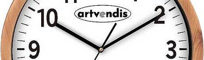 artvendis-by-AMS 5576B Wanduhr modern Funkwanduhr