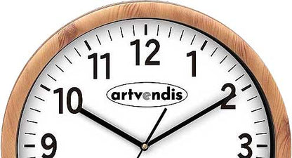 artvendis-by-AMS 5576B Wanduhr modern Funkwanduhr