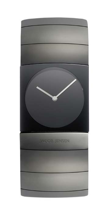 Jacob Jensen Arc Series 572 Herren Uhr • Titan • Saphirglas