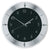AMS Wanduhr 31 cm Ø Aluminium • Funkgesteuert • Modernes Design