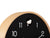 Karlsson Natural Cuckoo KA5886BK Wanduhr Schwarz • Kuckucksruf zur vollen Stunde • Birkenholzrahmen, Bild 3