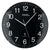 AMS Wanduhr 32 cm Ø Kunststoff • Funkgesteuert • Zeitloses Design