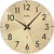 AMS Wanduhr 32 cm Ø Metall • Funkgesteuert • Klares Design