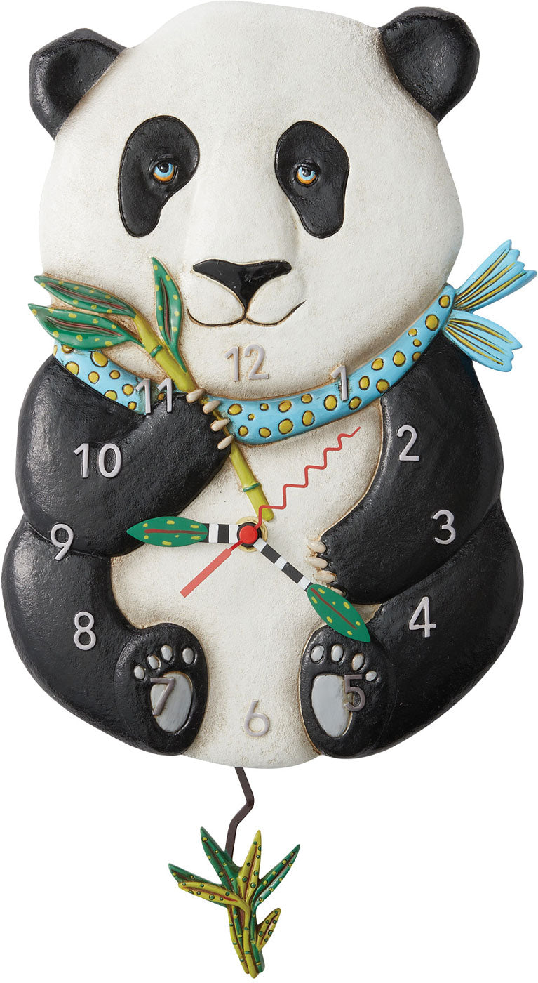 Snuggles the Panda Pendelwanduhr Allen Designs Modell 6012913