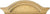 AMS Wanduhr 53x27x13 cm Holz • Mechanisch • Rundgong
