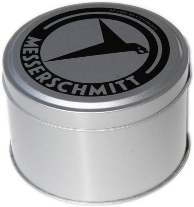 Herrenuhr, Edelstahl Quarzuhr - Schwarz - Messerschmitt Modell: ME-262-47