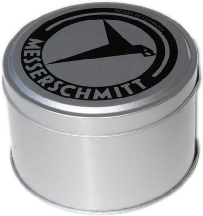 Herrenuhr, Edelstahl Quarzuhr - Schwarz - Messerschmitt Modell: ME-262-47