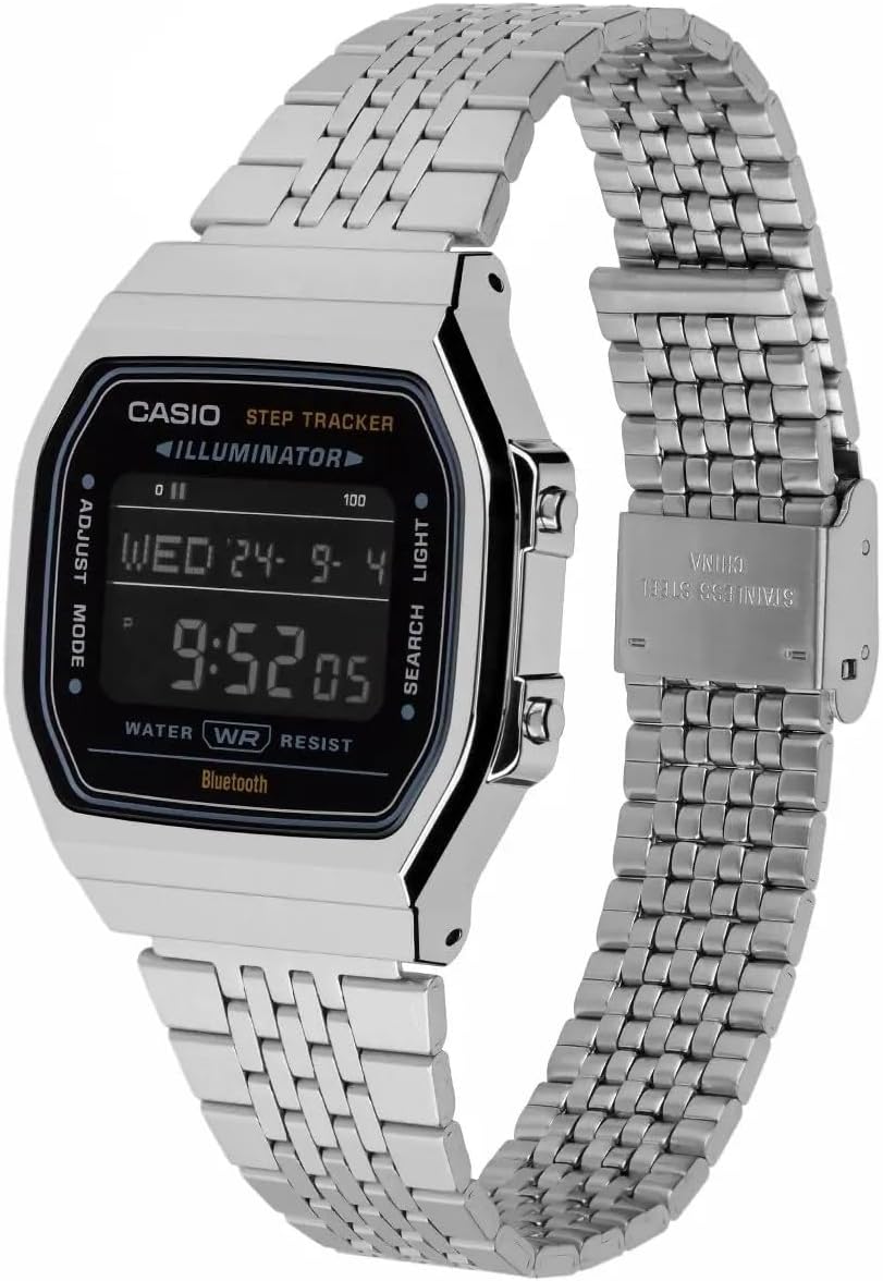 Casio Vintage ABL-100WE-1BEF Uhr • Bluetooth • Schrittzähler