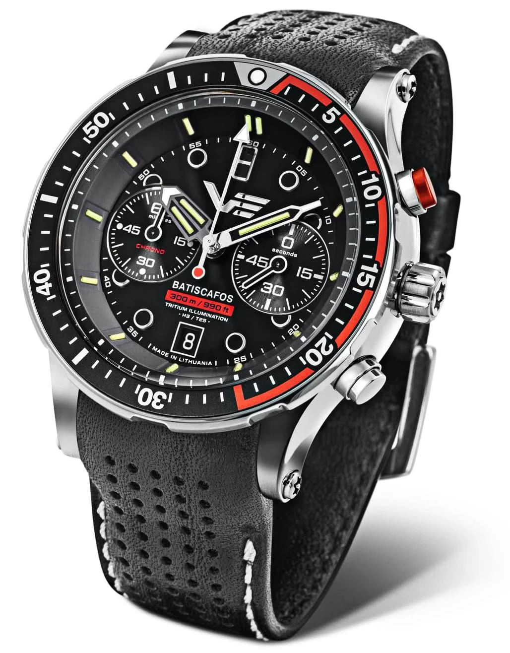 Vostok Europe Batiscafos 6S21-511A771 Herrenuhr • 30 ATM • Tritium & K1-Glas