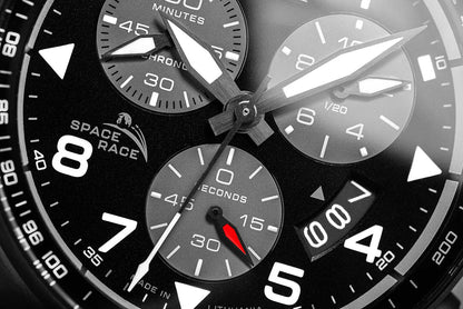 Vostok Europe Space Race 6S30-325C744B Herren Uhr • Chronograph • 20 Bar