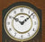 AMS Wanduhr 50x27x8 cm Nussbaum • Quarz Uhrwerk • Westminster Melodie