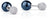 925 Sterling Silver Earrings - Bering Jewelry Model: 703-197-05