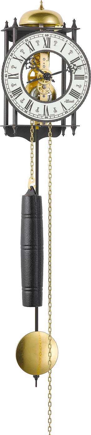 Pendeluhr Eisen Schlag auf Glocke - Hermle Modell: 70974-000711