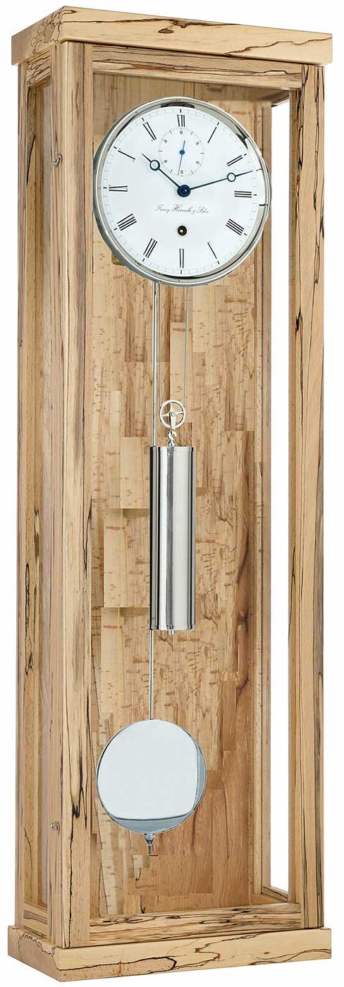 Hermle Wanduhr 88x27x13,5 cm Holz • Präzisions-Regulator • 31 Tage Gangreserve