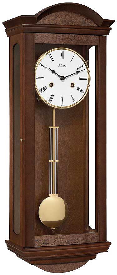 Hermle Wanduhr 66x25x14 cm Holz • Westminster Glockenspiel • Nachtabschaltung • Made in Germany