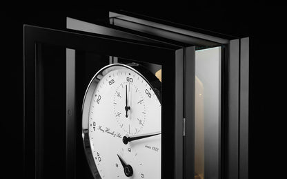 Hermle Wanduhr 86x23x13 cm Holz • Modernes Design • Präzisionsuhrwerk