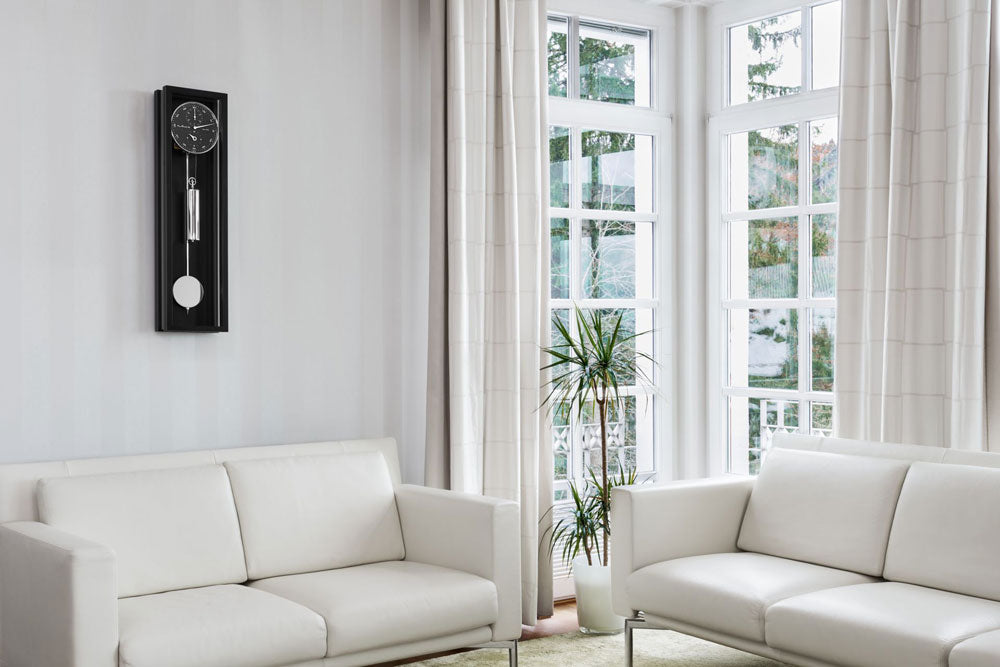 Hermle Wanduhr 86x23x13 cm Holz • Monatswerk • Made in Germany