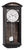 Hermle Wanduhr 64x27,5x15 cm Eiche/Anthrazit • 8-Tage-Werk • Made in Germany