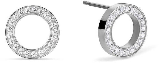 Runde Ohrstecker mit Steinchen besetzt - Bering Jewelry Modell: 718-17-05