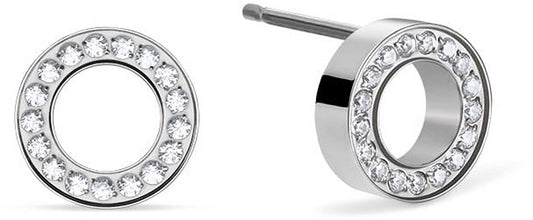 Runde Ohrstecker mit Steinchen besetzt - Bering Jewelry Modell: 721-17-05