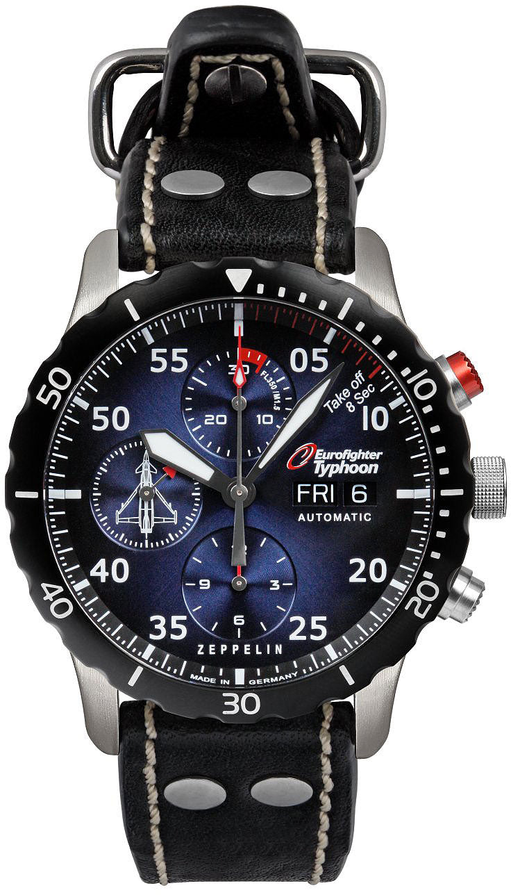 Herrenuhr - Armbanduhr im Edelstahl-Gehäuse - Zeppelin Modell: 7218-3