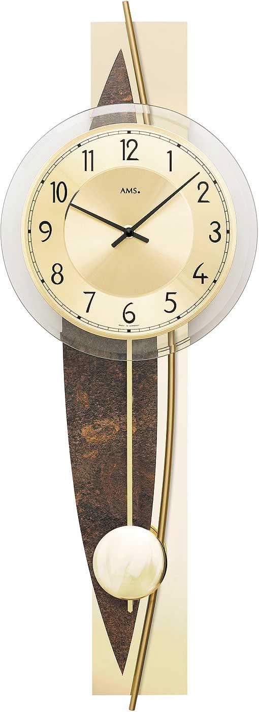 AMS Wanduhr • Modern • Quarzuhr