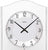 AMS Wall Clock 50x20x5 cm Glass • Modern Design • Pendulum Clock
