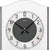 AMS Wanduhr 50x20x5 cm Glas • Moderne Eleganz • Präzises Quarzwerk