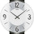 AMS Wanduhr 62x23x6 cm Holz • Quarzwerk • Mit Pendel