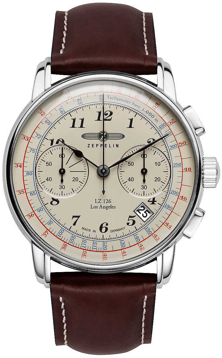 Herrenuhr Chronograph - Serie: LZ126 Los Angeles - Zeppelin Modell: 7614-5