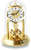 Haller Table Clock 23x15 cm Brass • Precise Quartz Movement • Elegant Westminster Chime