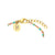 Prinzessin Lillifee 2033365 Armband Gold • IP-Gold-Beschichtung • Karabinerverschluss