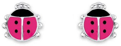 Prinzessin Lillifee 9045990 Ohrstecker Marienkäfer pink
