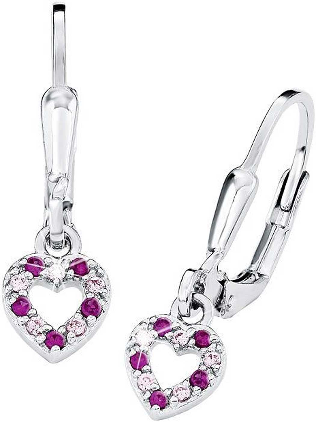 Prinzessin Lillifee 9082650 Ohrhänger mit Herzen