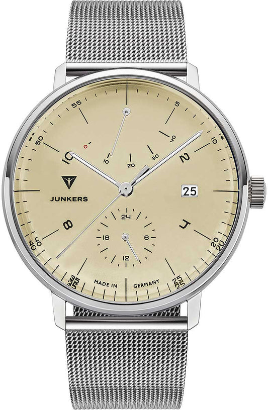 Herrenuhr- Serie: 100 Jahre Bauhaus - Junkers Modell: 9.11.01.05.M