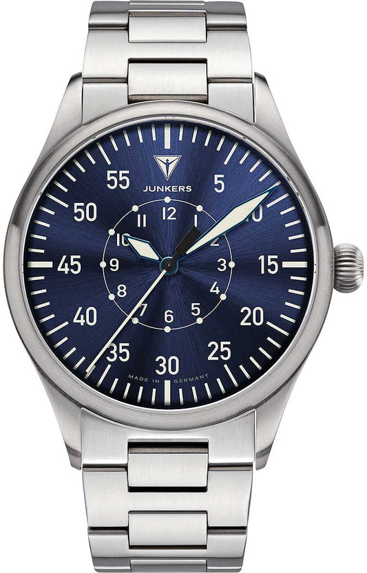 Junkers Baumuster 9.20.02.01.M Herren Uhr • Saphirglas • Blau
