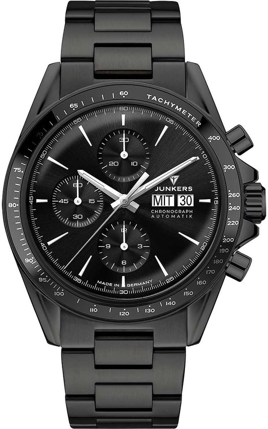 Junkers 100 Years Bauhaus 9.09.01.02 Unisex Uhr • Quarz Uhrwerk • Edelstahl Gehäuse