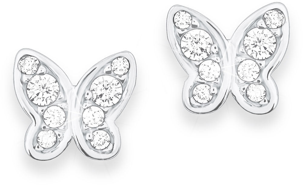 Kinder Ohrstecker Schmetterling - s.Oliver Jewelry Modell: 2031532