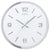 AMS Wall Clock 27x27x4 cm Glass • Silent Quartz Movement • Modern Design