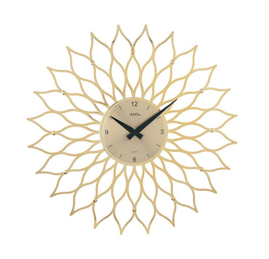 Wanduhr modern Durchmesser: 39 cm - AMS Modell: 9359