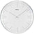 AMS Wanduhr 40 cm Ø Metall • Modernes Design • Präzises Quarzwerk