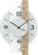 AMS Wanduhr 40x28x6 cm Holz • Quarzuhrwerk • Modernes Design