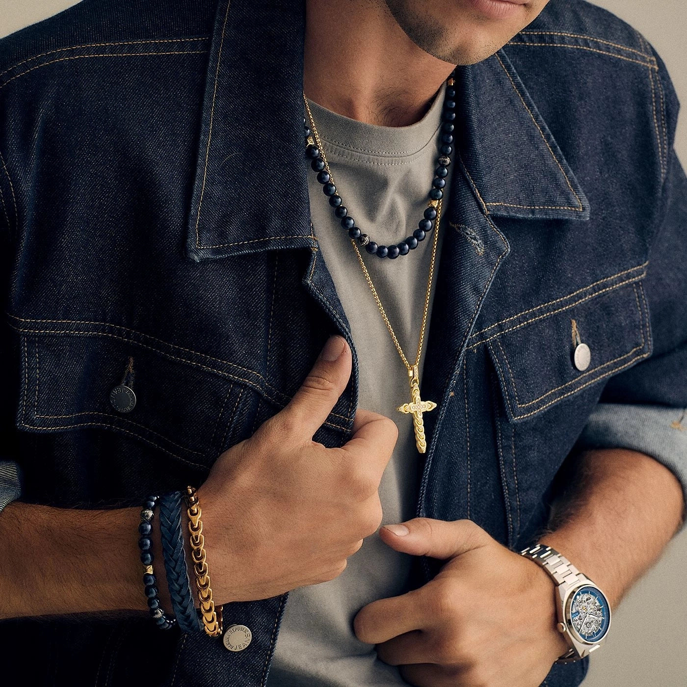 Bulova Surveyor 96A292 Herren Uhr • Automatikwerk • Skelettzifferblatt