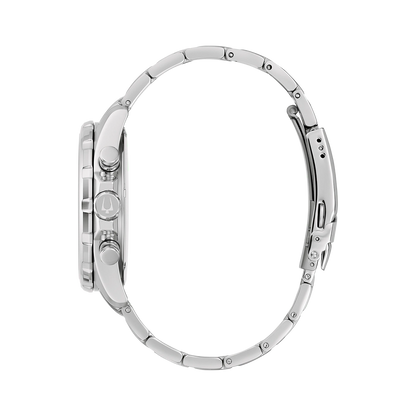 Bulova Marine Star 96B395 Herren Uhr • Funktionaler Chronograph • 10 Bar Wasserdichtigkeit